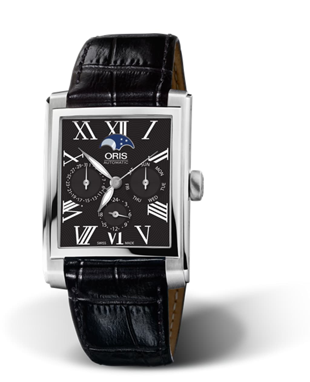 Rectangular Complication - 01 582 7658 4074-07 5 23 71FC | Oris